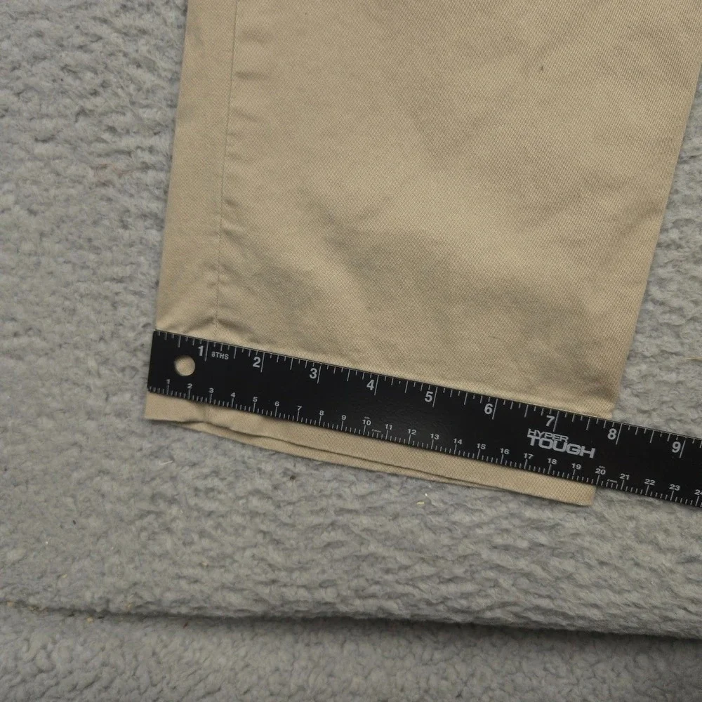 Polo Ralph Lauren Stretch Straight Fit‎ Khaki Chino Pants 36x33 Cotton